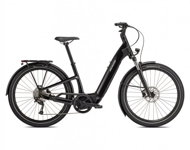 Specialized Turbo Como 3.0 Electric Hybrid Bike - Cast Black/Silver Reflective