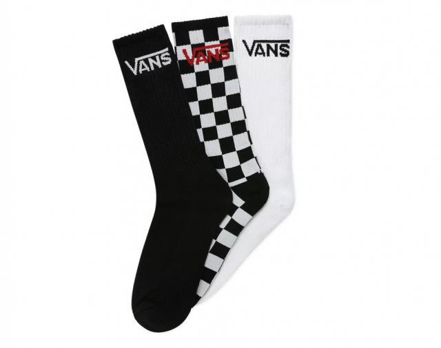 Vans Classic Crew Socks (3 Pairs)
